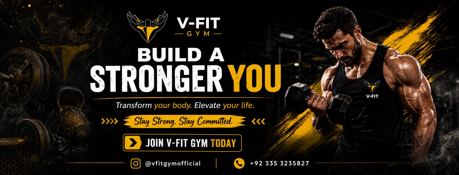 V-Fit Gym equipment placeholder